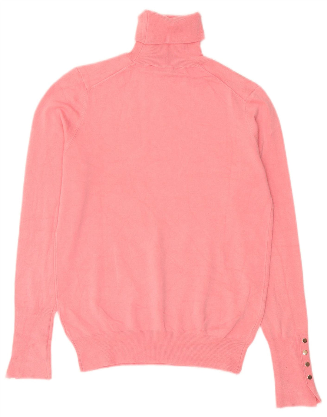 Zara Dame Rullehals Sweater UK 10 Small Pink