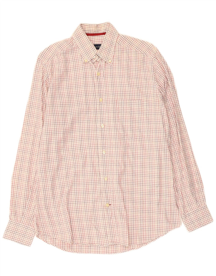 MASSIMO DUTTI Mens Shirt Medium Multicoloured Check Cotton
