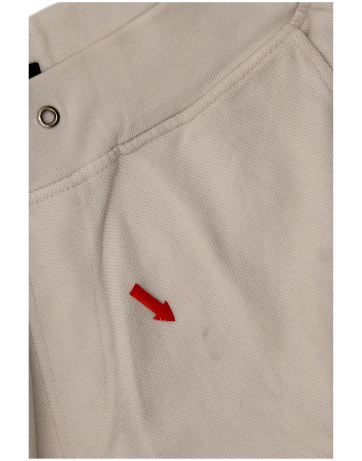 Zara Herre Chino Shorts Medium W31 Hvid Bomuld