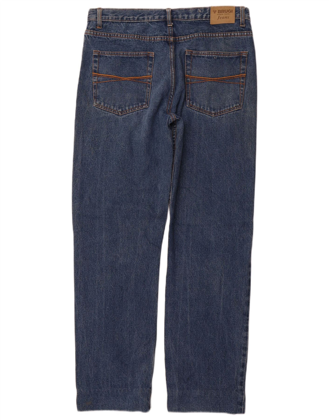 BRUGI Straight Jeans til mænd W34 L32 Blå Bomuld