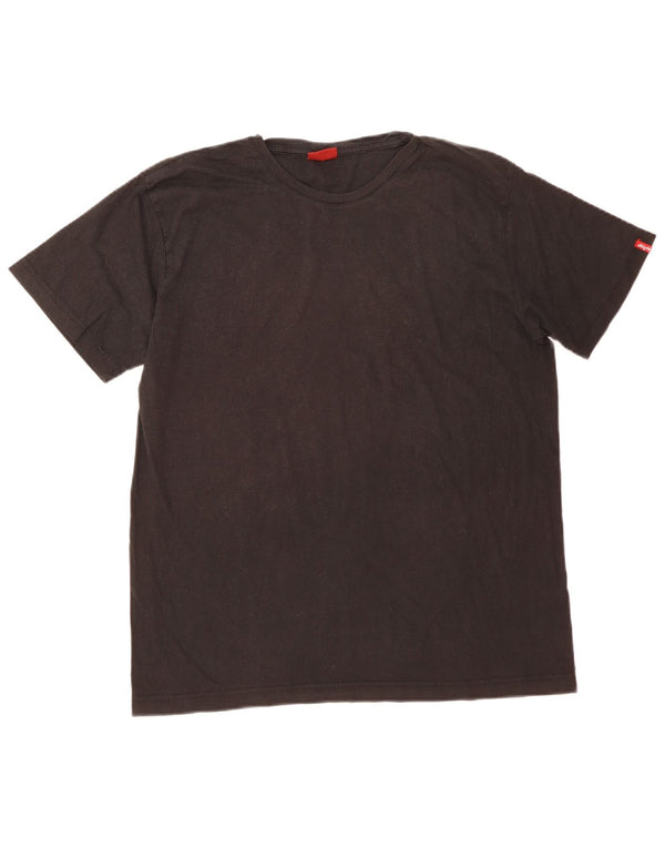 LEVI'S Herre T-Shirt Top XL Sort Bomuld