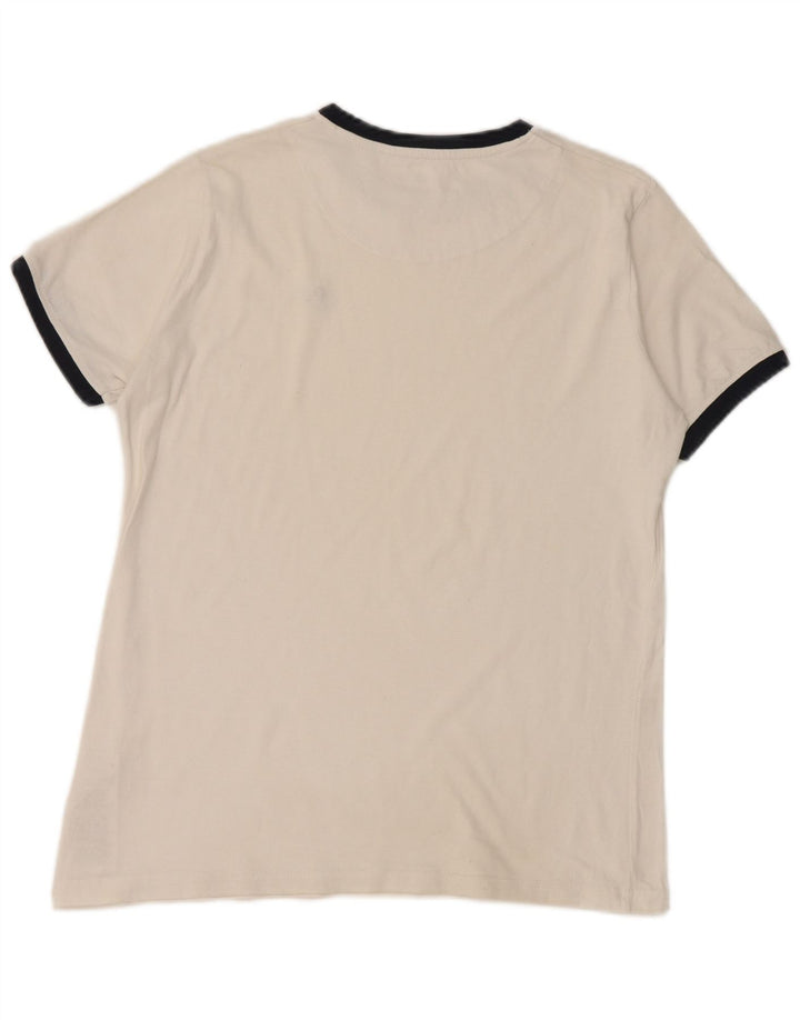 LYLE & SCOTT T-shirt til drenge 12-13 år Hvid bomuld