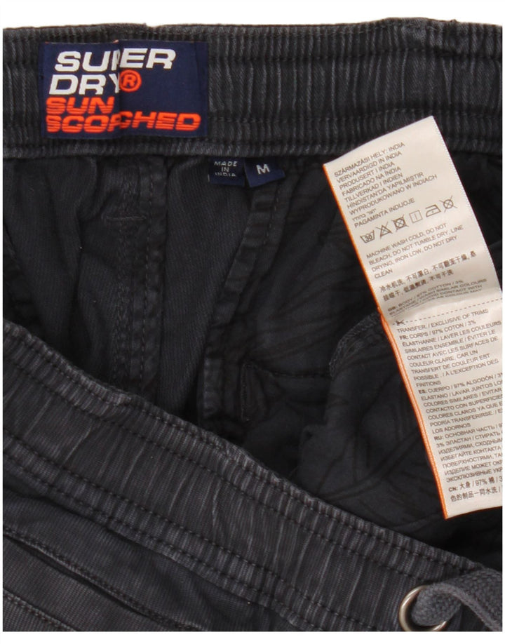 Superdry Chino-shorts til mænd mellem marineblå bomuld