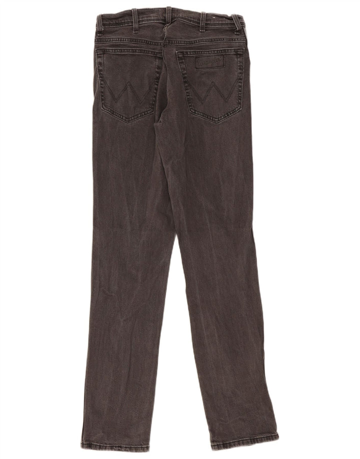Wrangler Herre Texas Slim Jeans W32 L34 Grå Bomuld