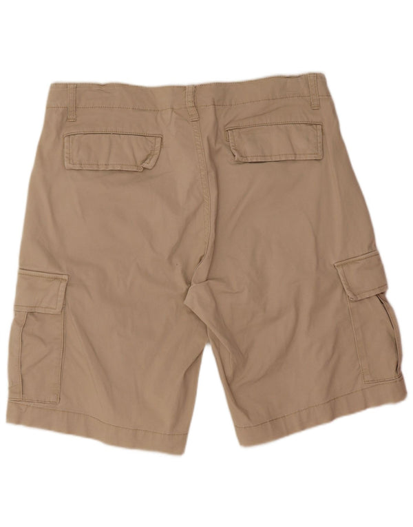Champion Herre Cargo Shorts Medium W32 Beige Bomuld