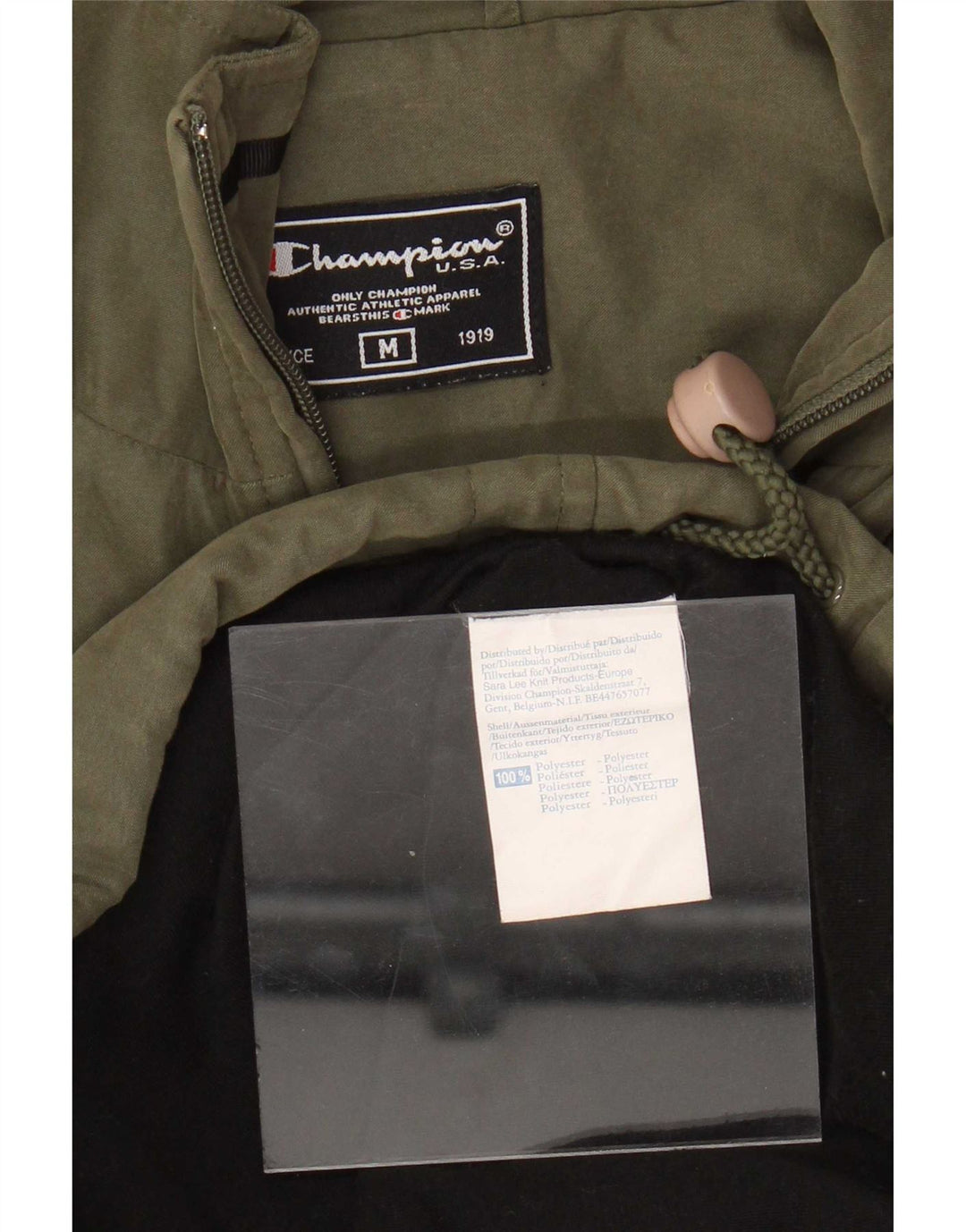 Champion Herre træningsdragt Topjakke Medium Khaki Polyester