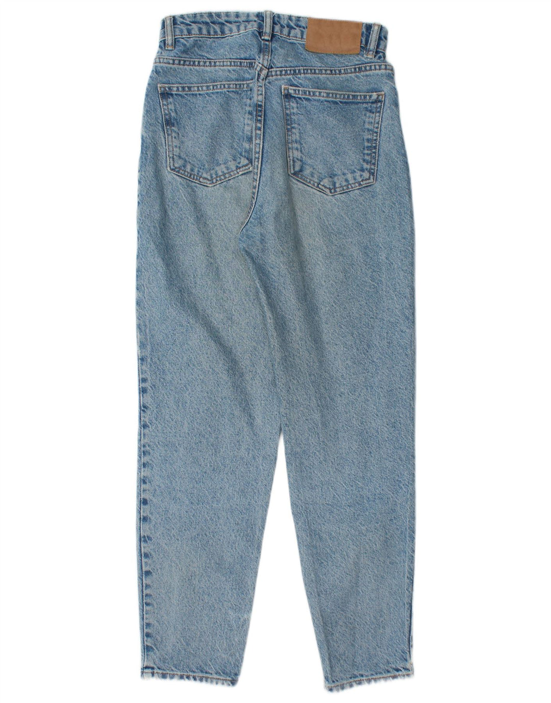 ZARA Tapered Jeans til kvinder EU 34 2XS W24 L26 Blå Bomuld