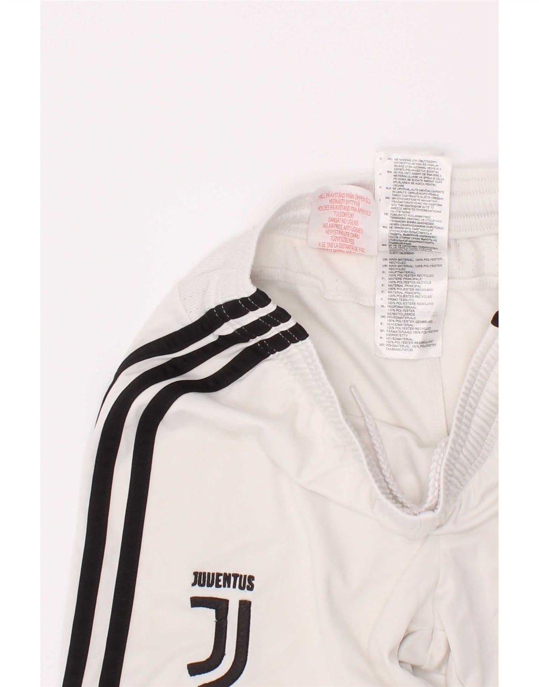 Adidas Boys Juventus Graphic Sports Shorts 7-8 År Hvid Polyester