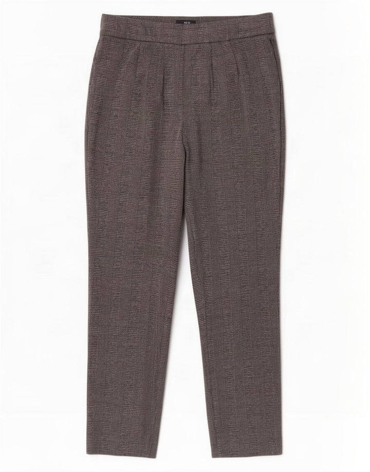 Marks & Spencer Dame Cropped Trousers UK 12 Medium W30 L25 Grå