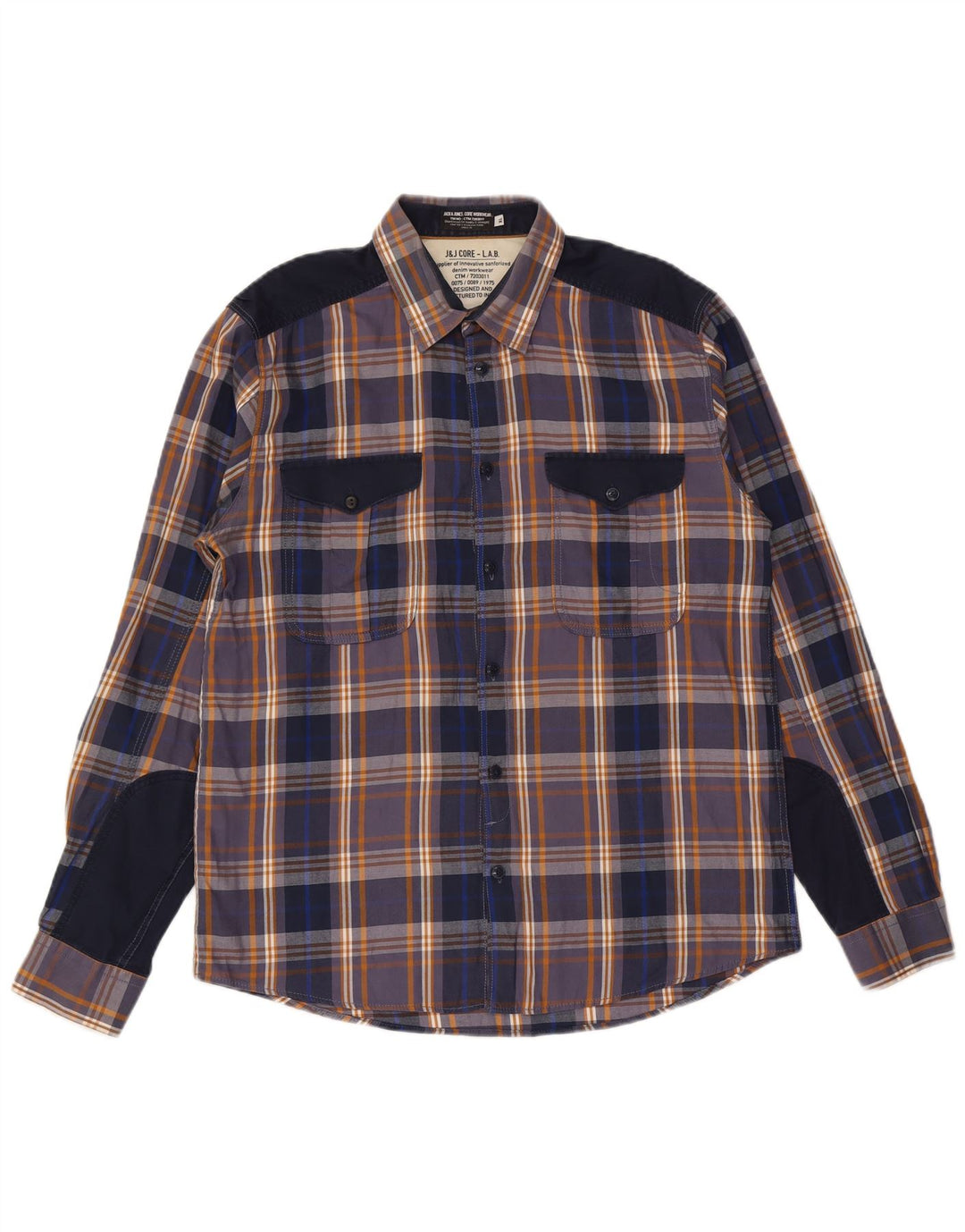 Jack & Jones herreskjorte XL flerfarvet plaid