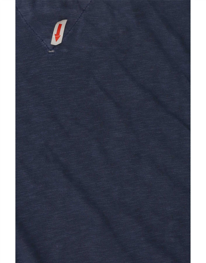Tommy Hilfiger Herre T-Shirt Top Stor Blå Bomuld