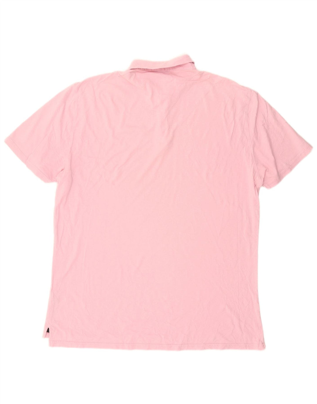 Massimo Dutti herre poloshirt 2XL Pink bomuld