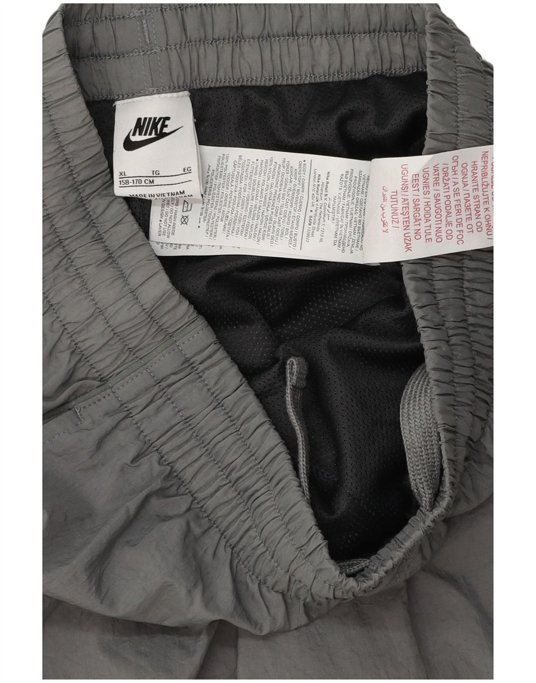 Nike Drenge Træningsbukser Joggingbukser 13-14 År XL Grå Polyester