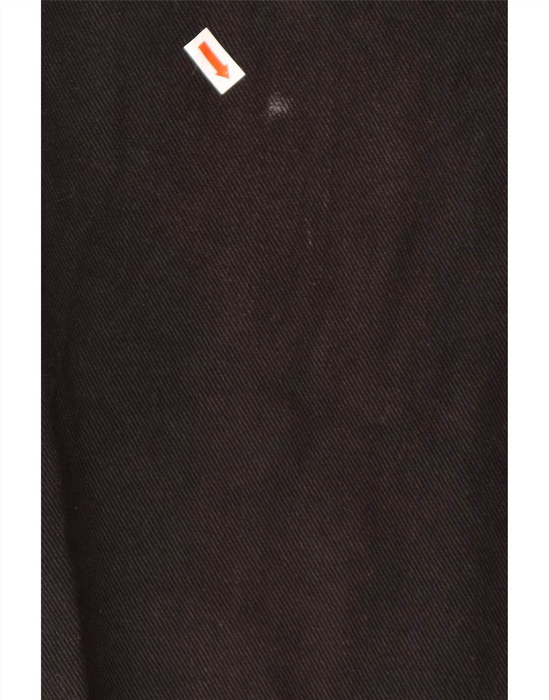 CALVIN KLEIN Kvinder tilspidsede jeans W36 L34 Sort bomuld