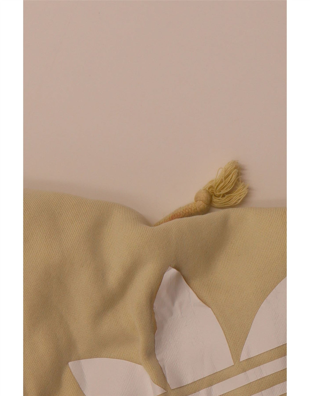 ADIDAS Grafisk hættetrøje til mænd Medium gul bomuld