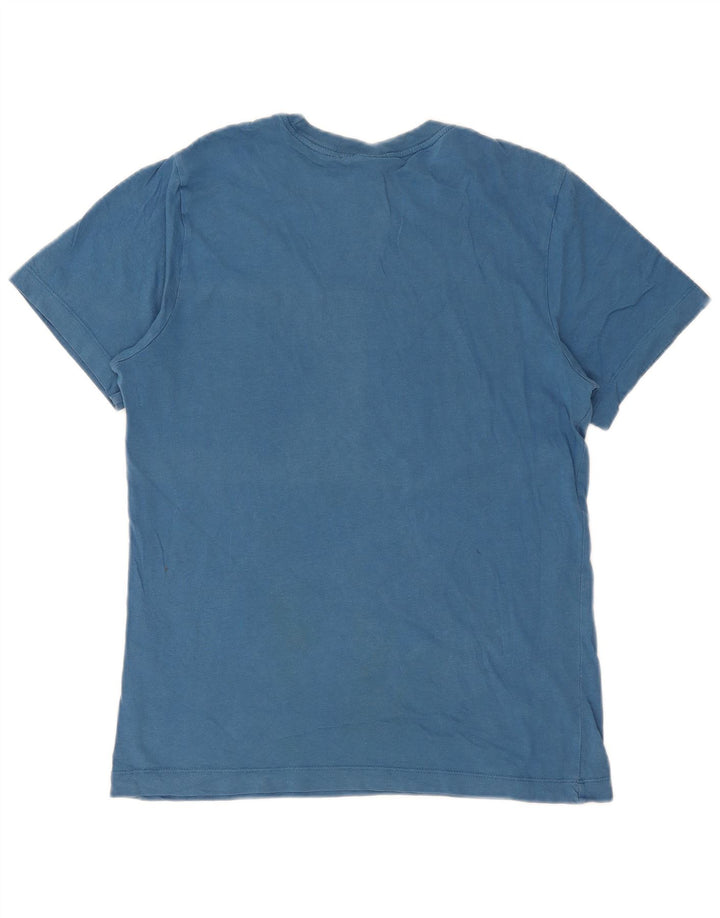 Nike T-shirt top til mænd, lille blå bomuld