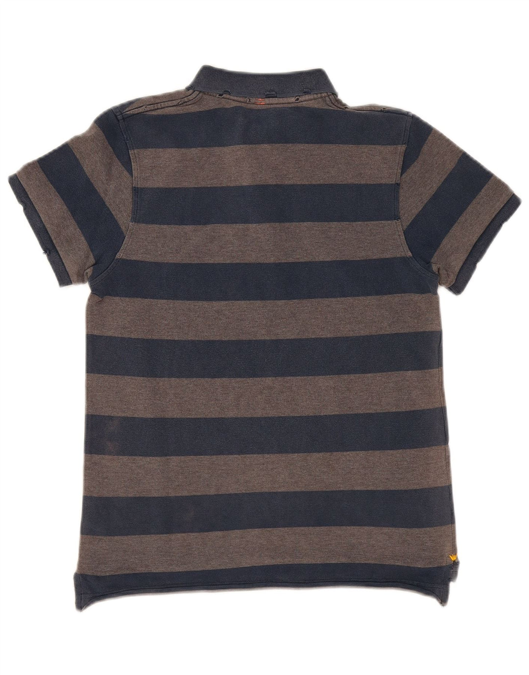 Sun68 drenge poloshirt 11-12 år grå stribet bomuld