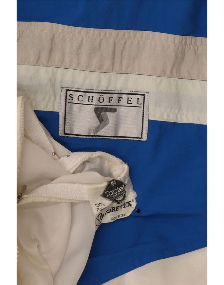 Schoffel Dame Windbreaker Jacket IT 42 Medium Off White Polyamid