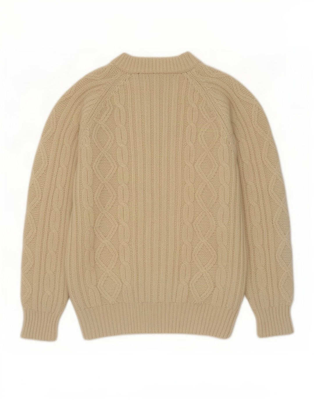Edward Spires Herre Turtle Neck Jumper Sweater Medium Off White Uld
