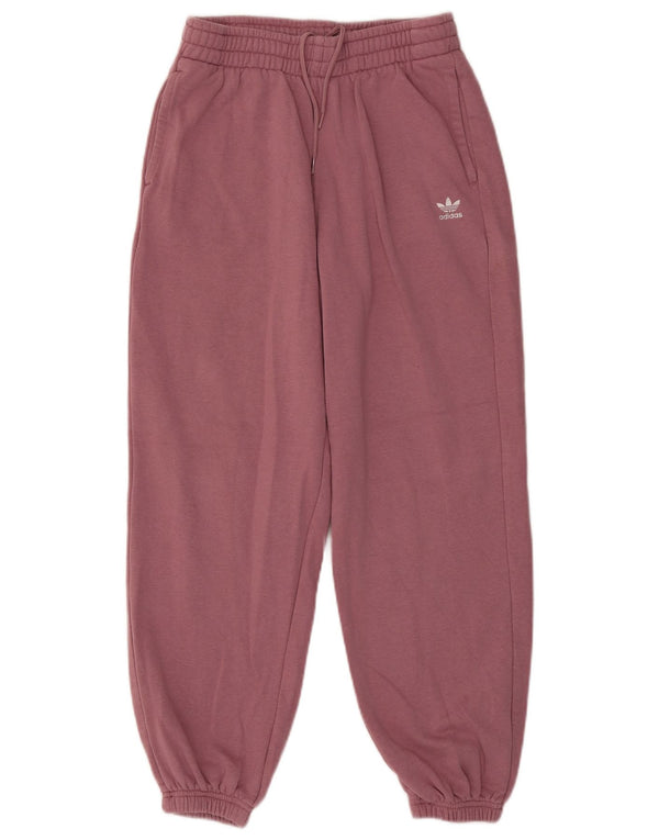 Adidas træningsdragt til kvinder Joggers UK 12/14 Medium Pink Bomuld
