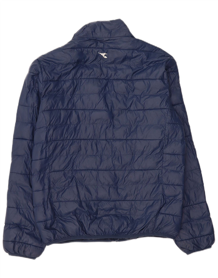 DIADORA Polstret jakke til mænd UK 42 XL Marineblå polyamid