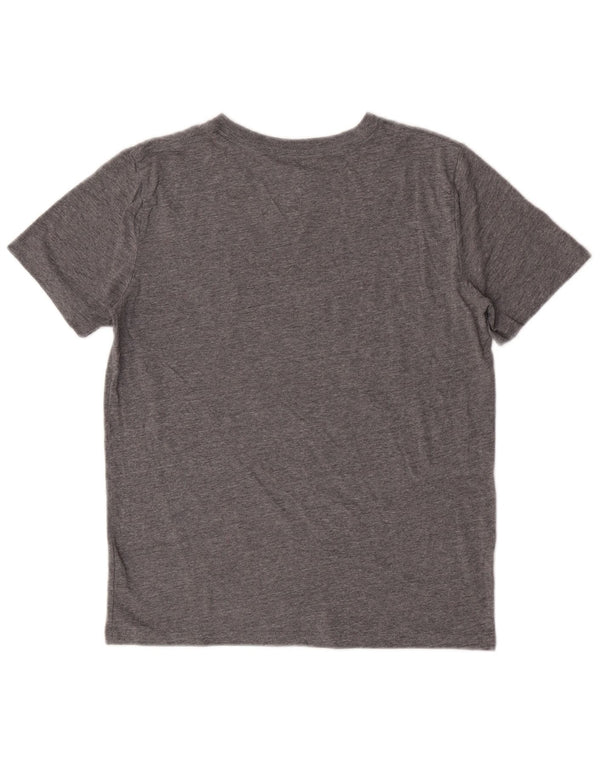Adidas drenge grafisk t-shirt top 14-15 år stor grå bomuld