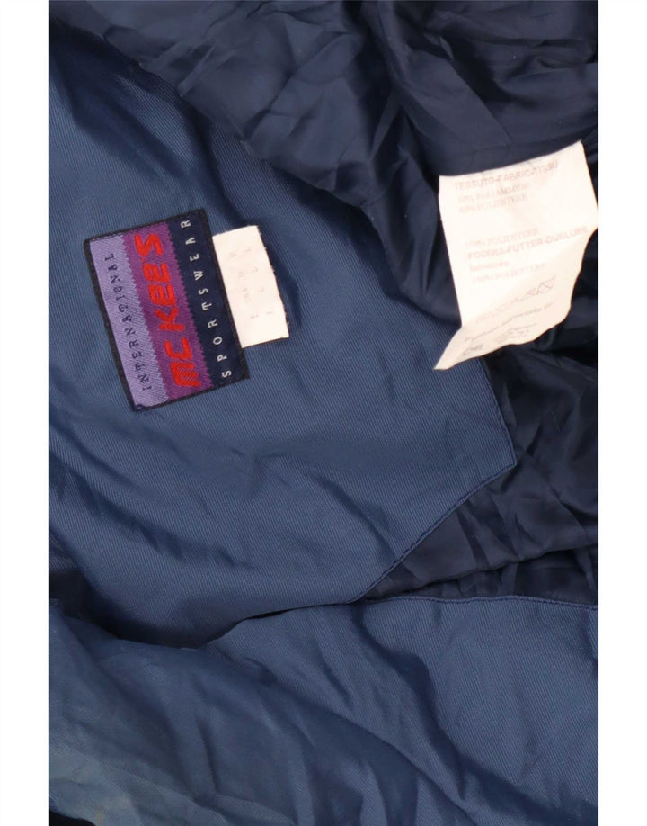 MC Kee's oversized skijumpsuit til kvinder med hætte UK 16 Stor blå polyamid