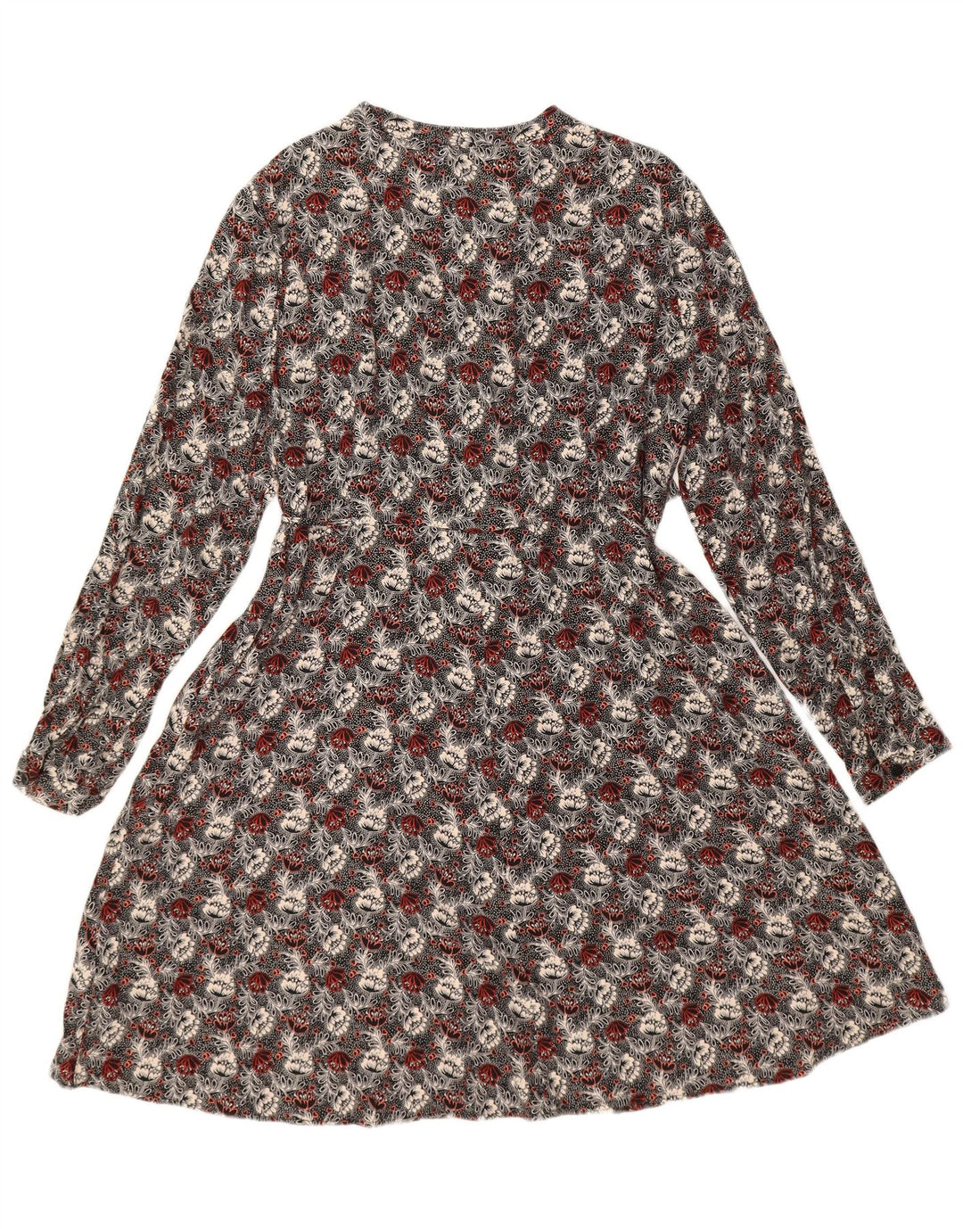 MARKS & SPENCER Womens A-Line Dress UK 20 2XL Multicoloured Floral