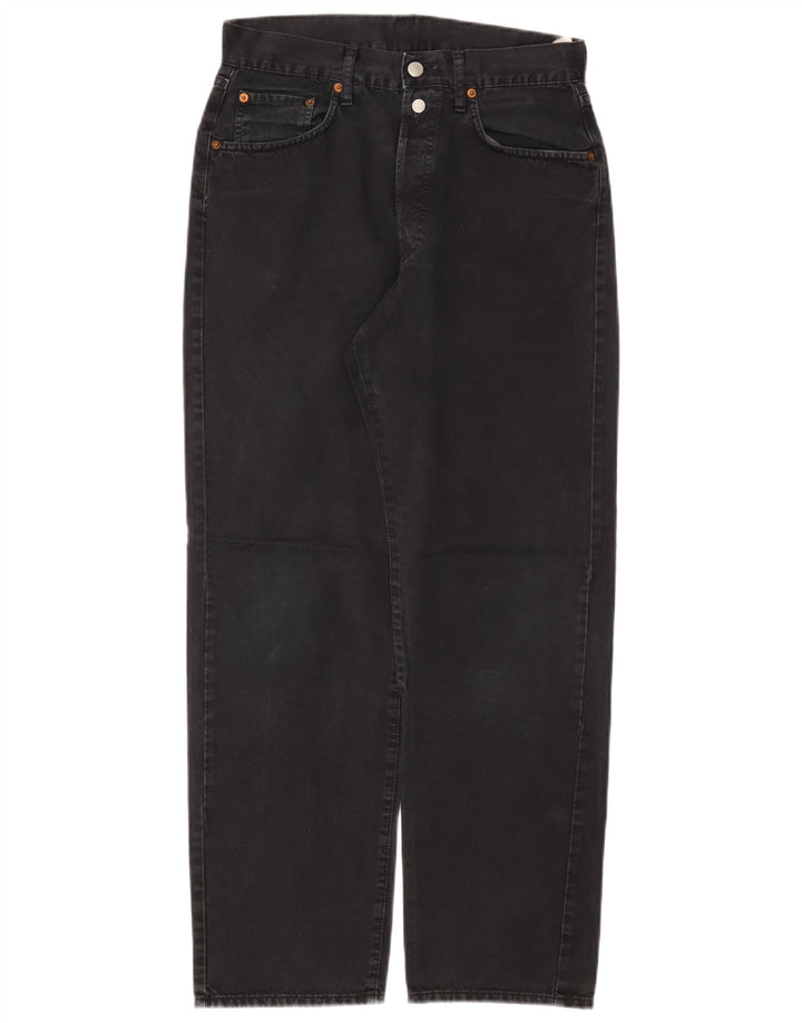 Replay Womens Tapered Jeans W31 L30 Sort Bomuld