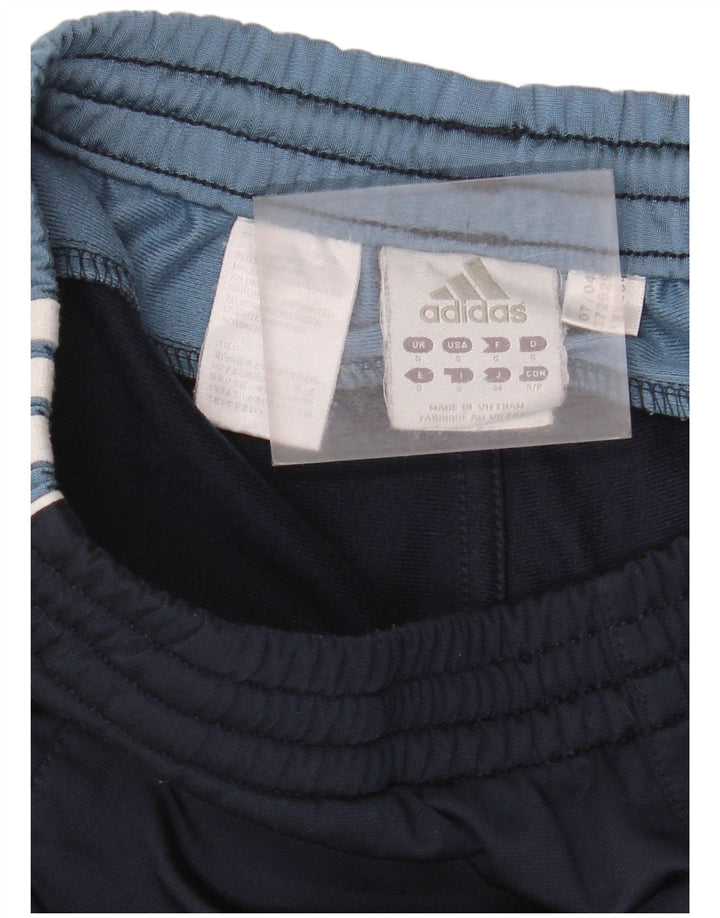 Adidas Træningsdragtsbukser til mænd Small Navy Blue Colourblock Polyester