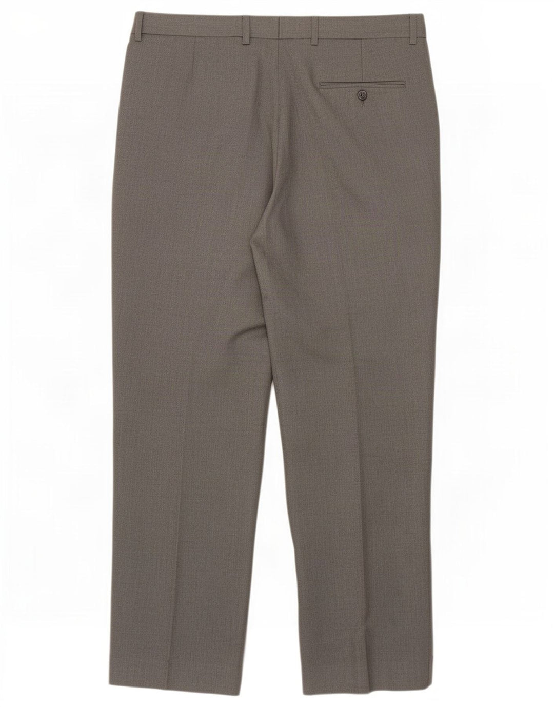 Marks & Spencer Herre Regular Fit Suit Bukser W36 L29 Grå polyester