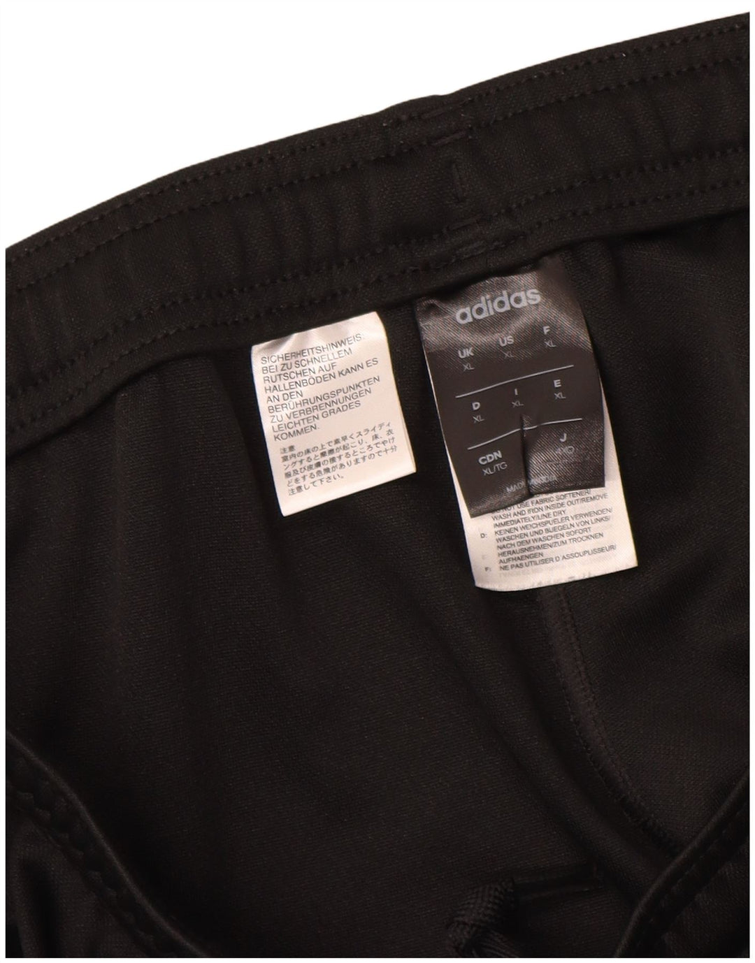 Adidas Herre Climalite træningsdragt bukser XL sort polyester