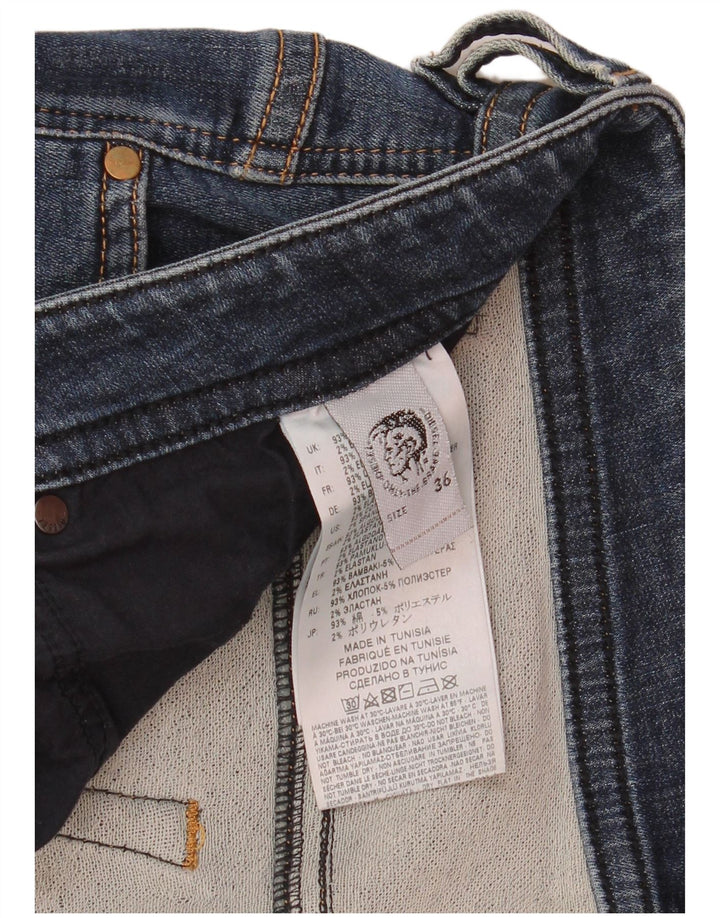 Diesel Herre Slim Jeans W36 L31 Blå Bomuld