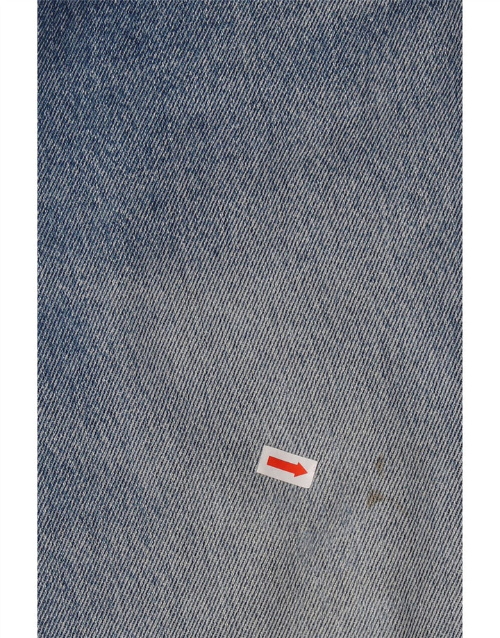 LEE Herre Brooklyn Straight Jeans W36 L30 Blå Bomuld