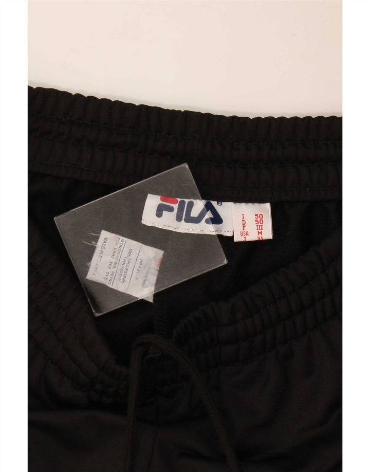 Fila Herre grafisk træningsdragt Bukser Medium Sort Colourblock Polyester
