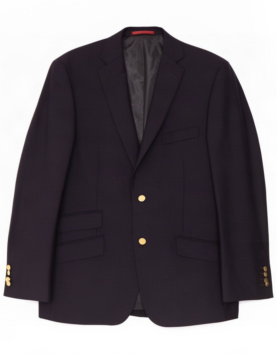 Marks & Spencer Herre 2-knaps blazerjakke UK 42 Large Navy Blue Wool