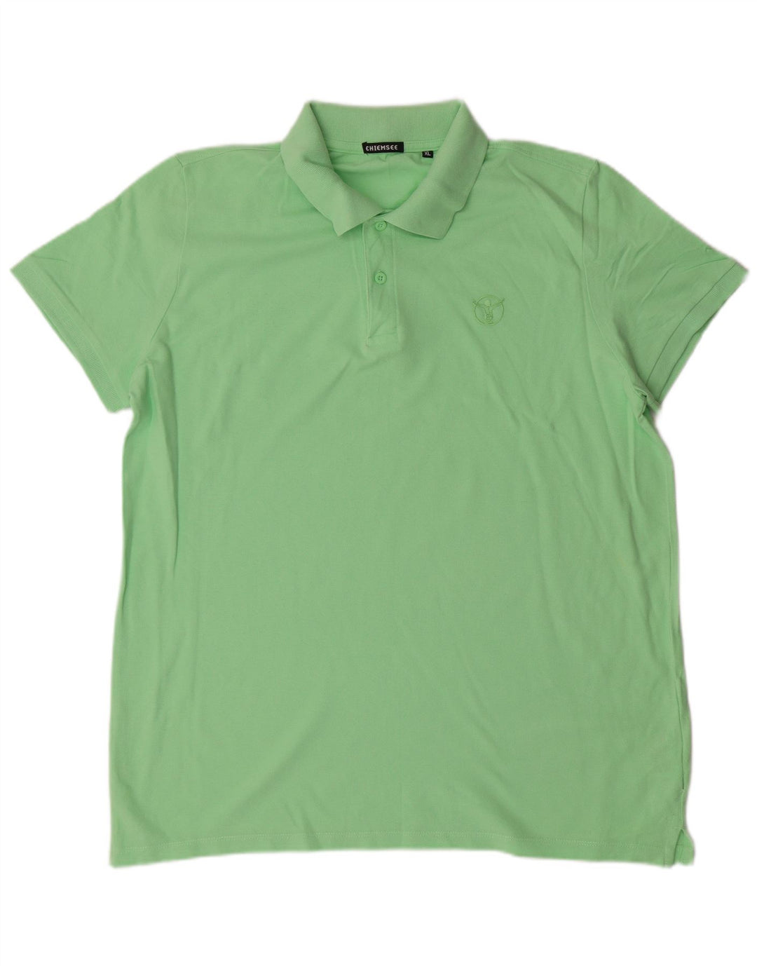 CHIEMSEE Mens Polo Shirt XL Green Cotton