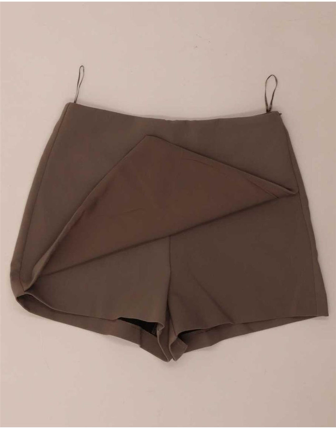 Zara Dame Skort Shorts UK 12 Medium Grå