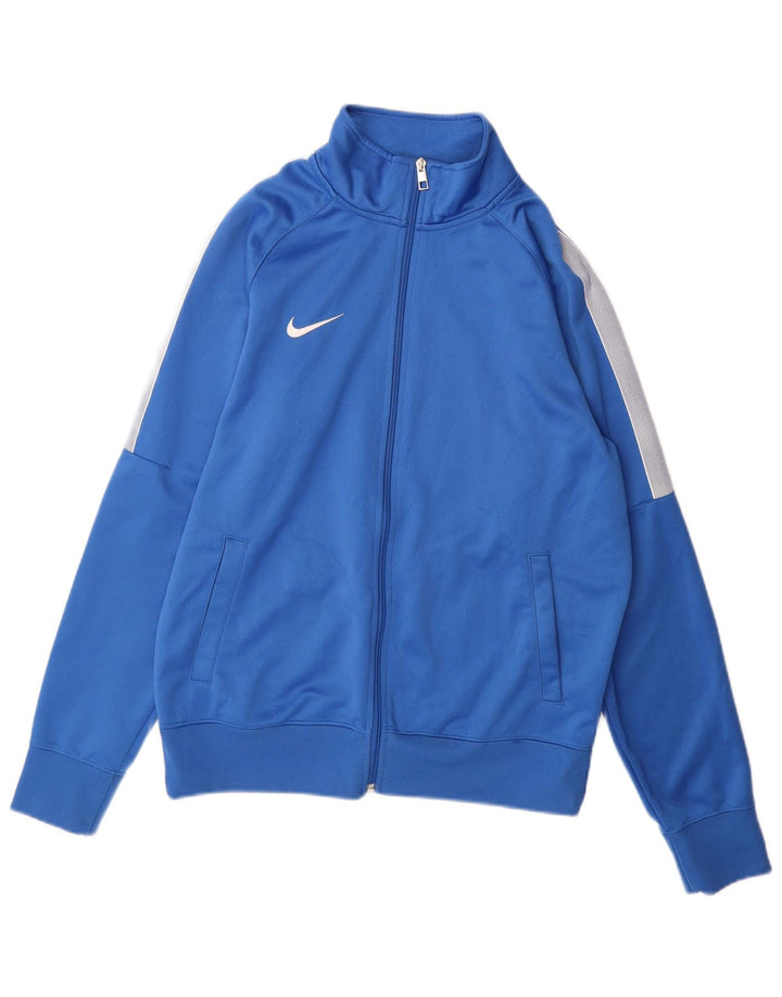 Nike Træningsdragt til mænd Topjakke Medium Blue Colourblock Polyester