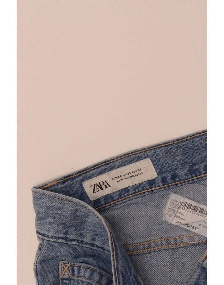 ZARA Mens Denim Shorts EU 42 Large W34 Blue Vintage Zara and Second-Hand Zara from Messina Hembry 