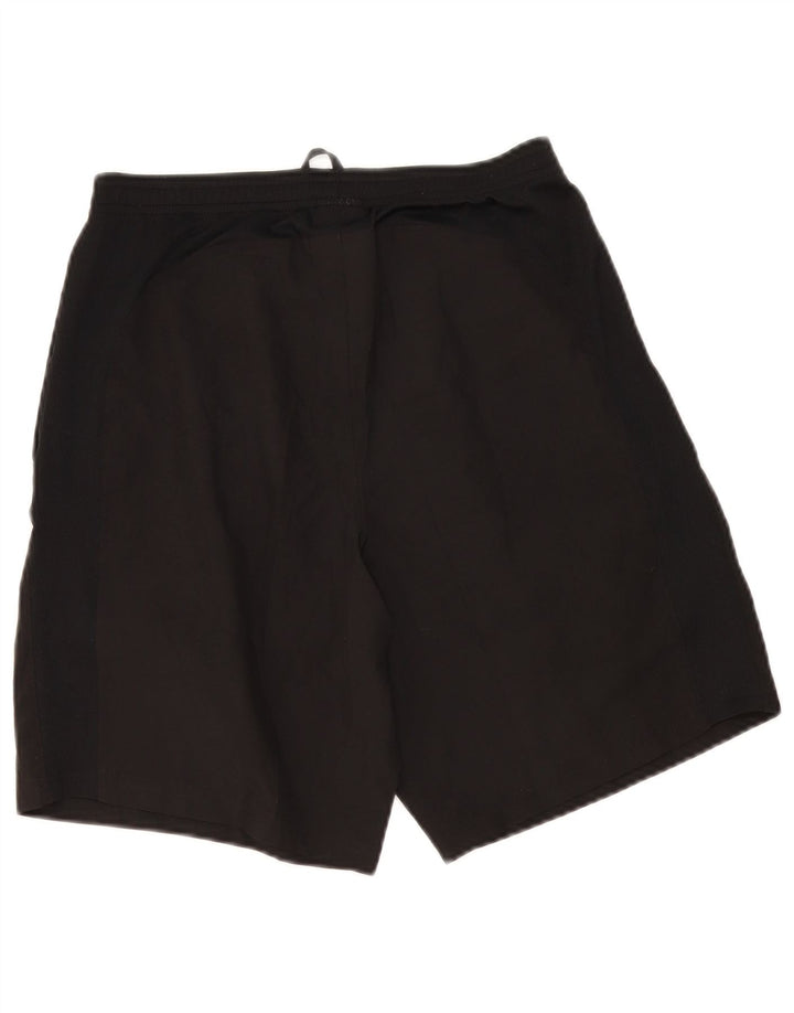 NIKE Herre Dri Fit grafiske sportsshorts mellem sort polyester