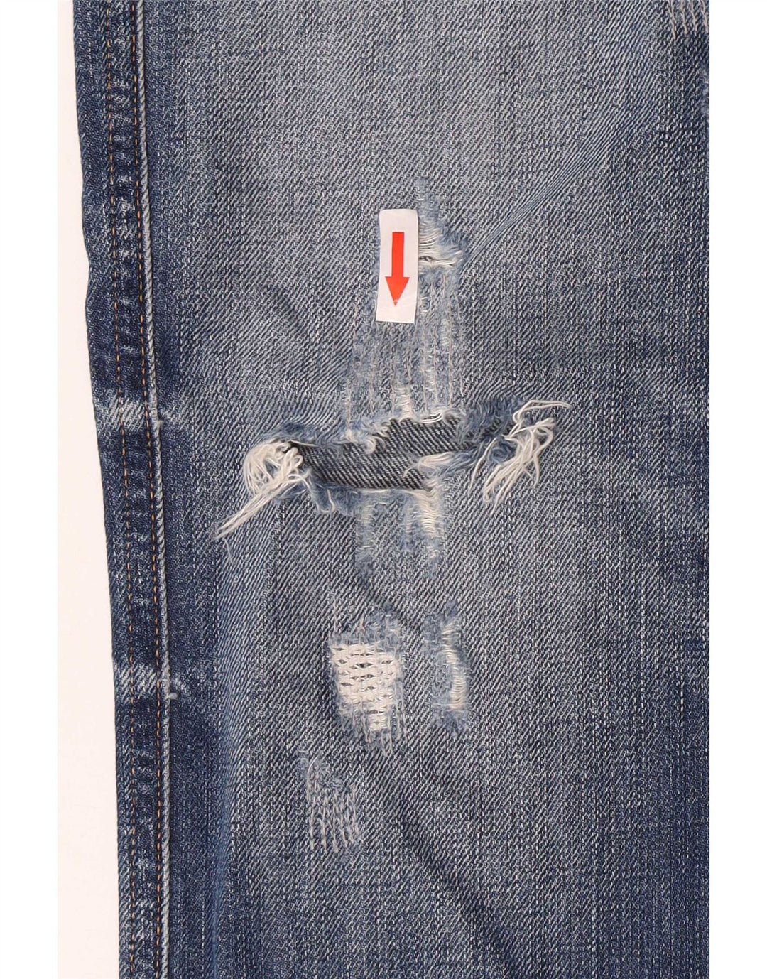 Replay Herre Anbass Distressed Slim Jeans W34 L33 Blå