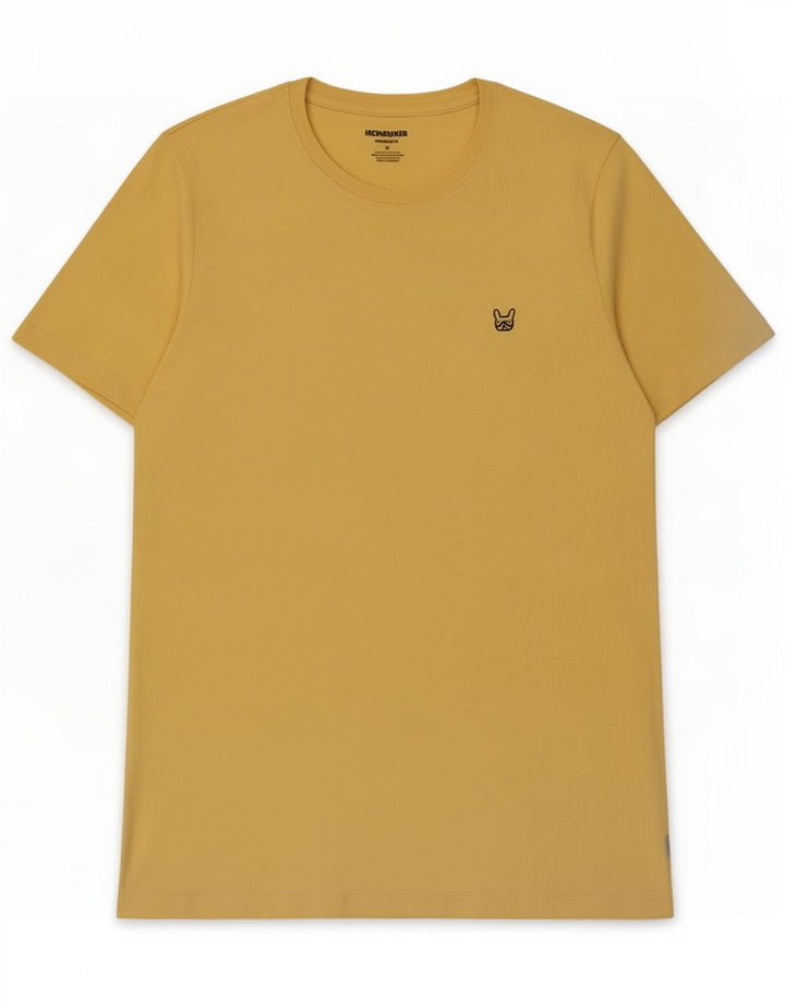 Jack & Jones Herre grafisk T-shirt Top Medium Gul