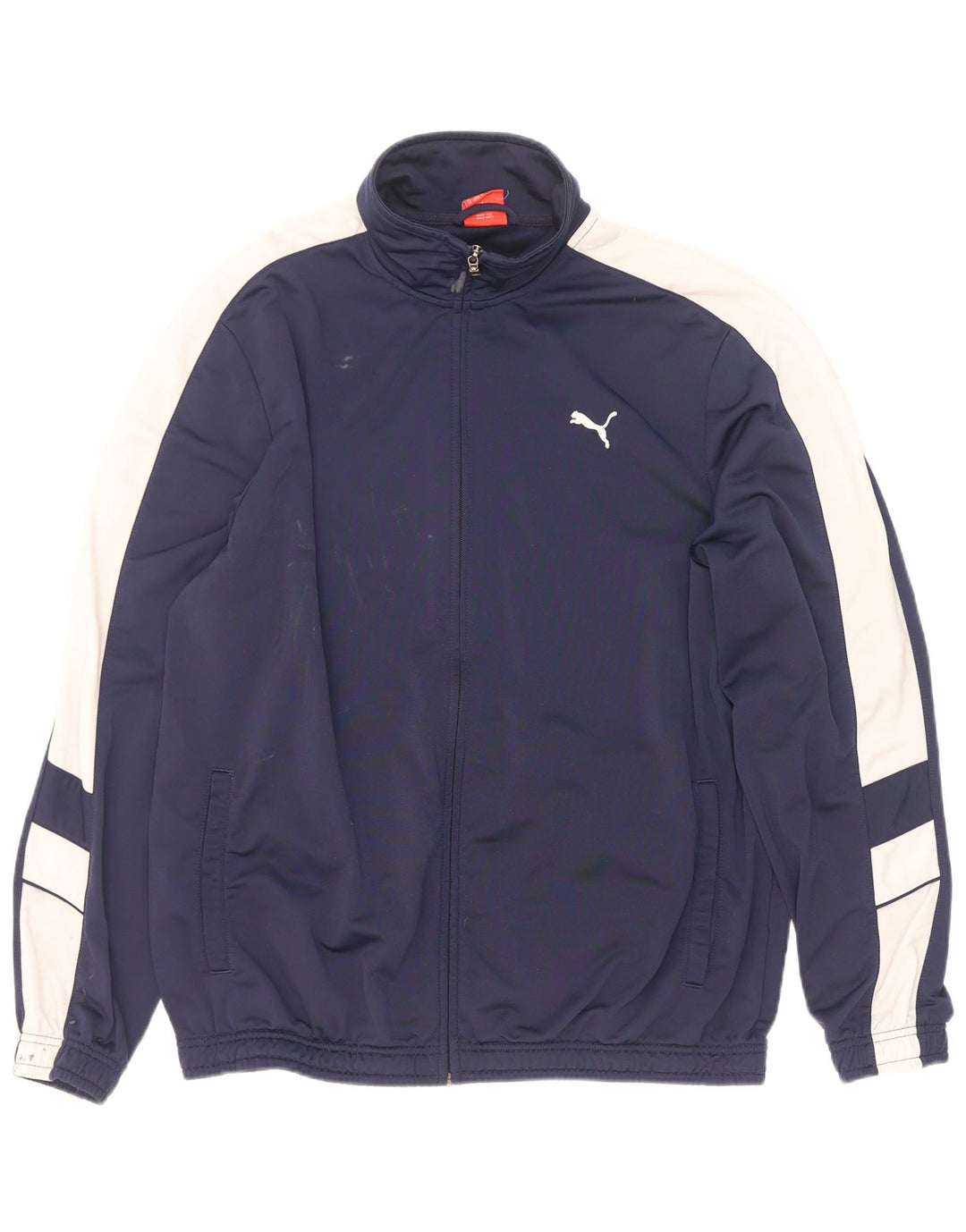 Puma Træningsdragt til mænd Topjakke XL Marineblå Colourblock Polyester