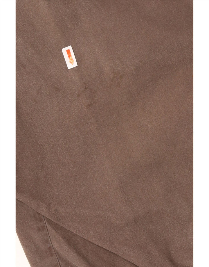 40Weft Herre Cargo Shorts W36 Large Grå Bomuld