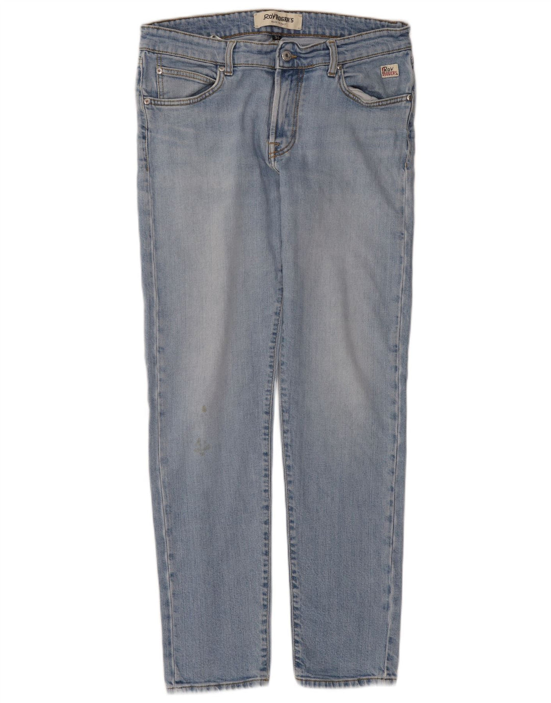 Roy Rogers Straight Jeans til mænd W35 L31 blå bomuld