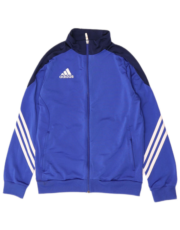 Adidas Træningsdragt Topjakke til drenge 13-14 år XL Blå Colourblock Polyester