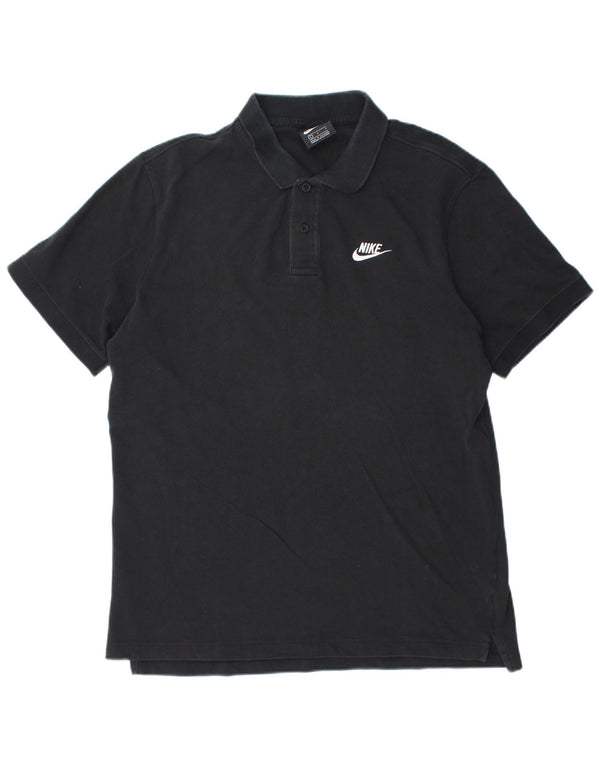 Nike herre poloshirt stor sort bomuld