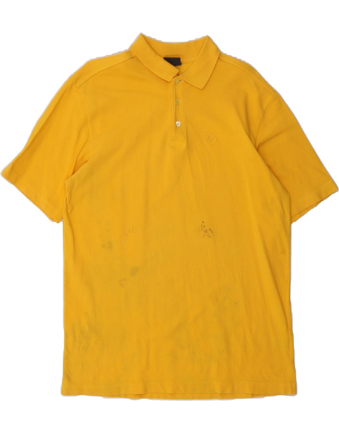 ELLESSE Mens Polo Shirt XL Yellow Cotton Vintage Ellesse and Second-Hand Ellesse from Messina Hembry 