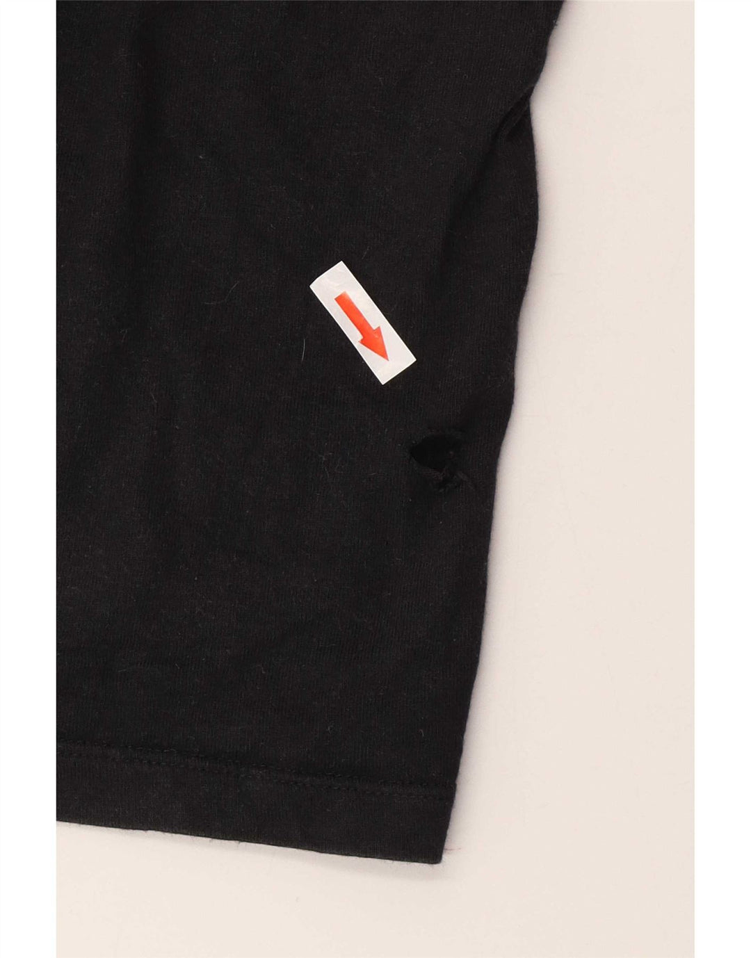 Adidas Grafisk T-shirt top til mænd, stor sort bomuld
